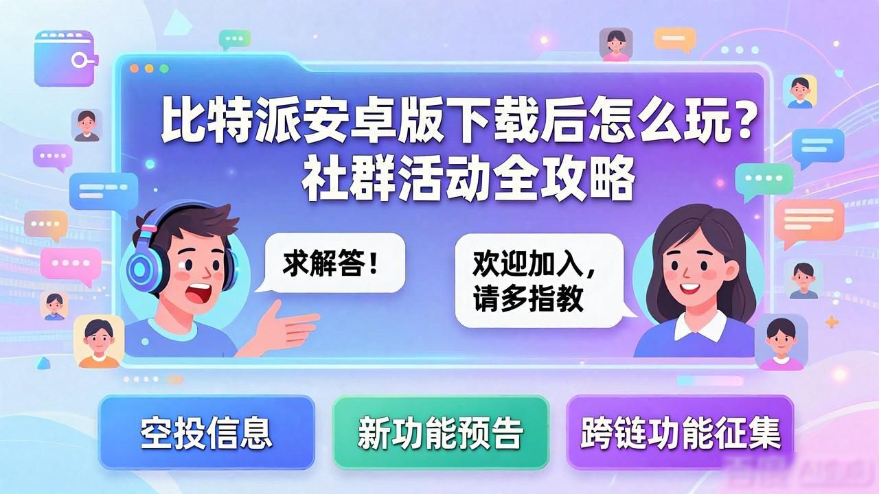 比特派安卓版 社群活动 福利空投_比特派安卓版下载的用户参与与社群活动