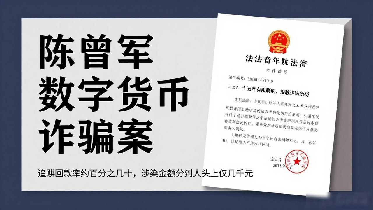 高收益数字货币骗局_假收益投资陷阱_数字货币诈骗犯陈曾军