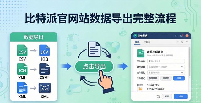 比特派能导入imtoken_比特派导出私钥_如何在比特派官方网站上进行数据导出？