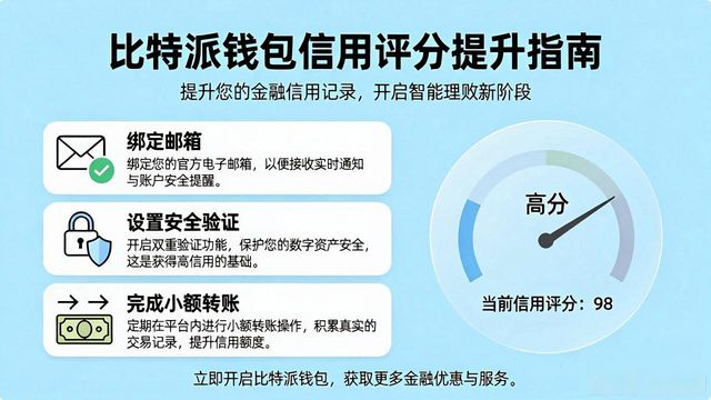 如何在比特派钱包官网最新版上进行信用评分?_2021比特派钱包使用视频_比特派钱包币币兑换风险