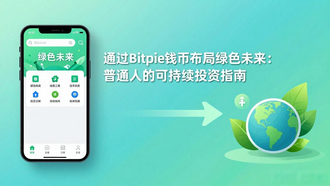 Bitpie钱包助力绿色金融投资_可持续投资与加密货币_如何通过 Bitpie 交易所实现可持续投资