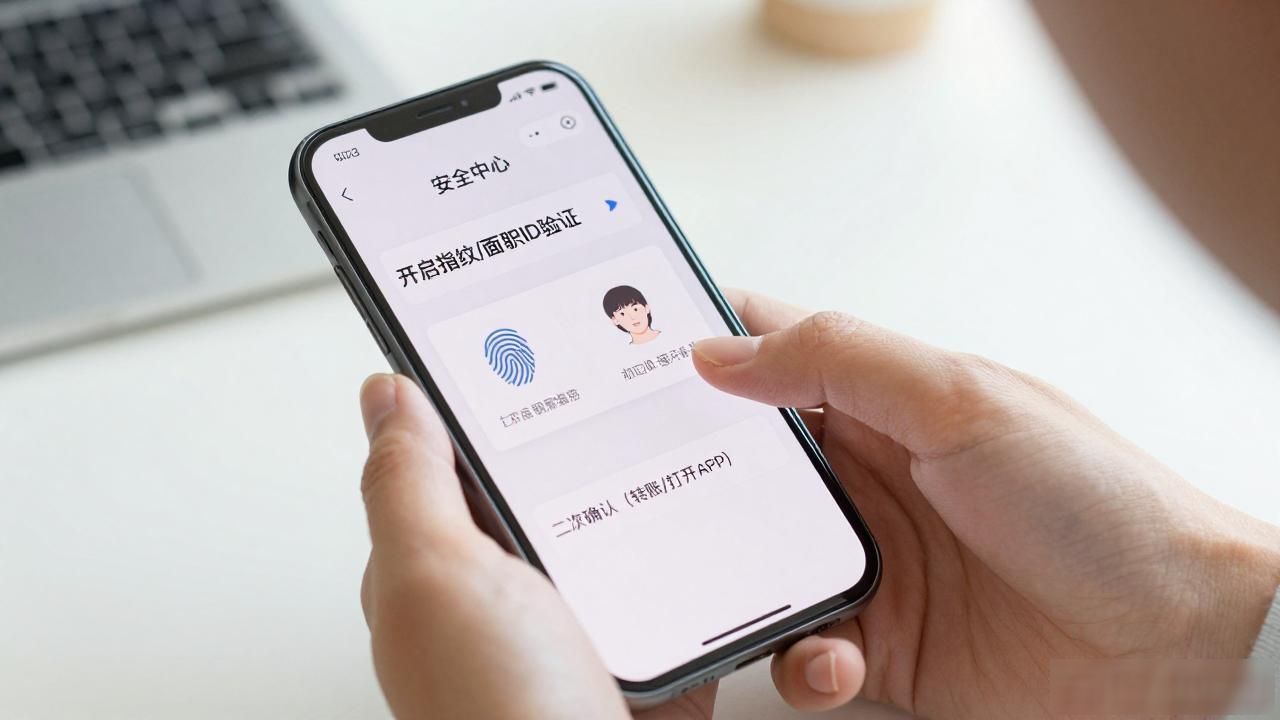 在比特派官网完成下载安装后,如何替自己的钱包设置个性化的安全选项?_比特派钱包应用锁生物识别设置_比特派钱包助记词安全备份