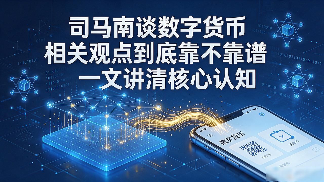 数字人民币法偿性分析_司马南谈数字货币_司马南数字货币观点