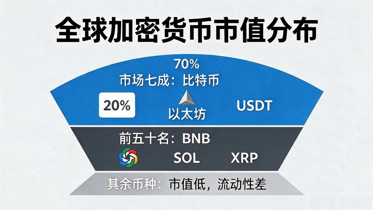 2026年全球加密资产总数与僵尸币比例_主流数字货币市值集中度分析_现在多少种数字货币