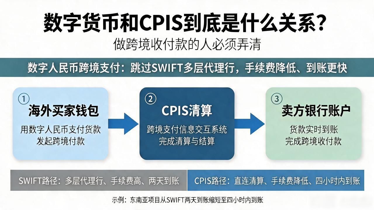 数字货币与cpis_CPIS清算通道_数字人民币跨境支付系统
