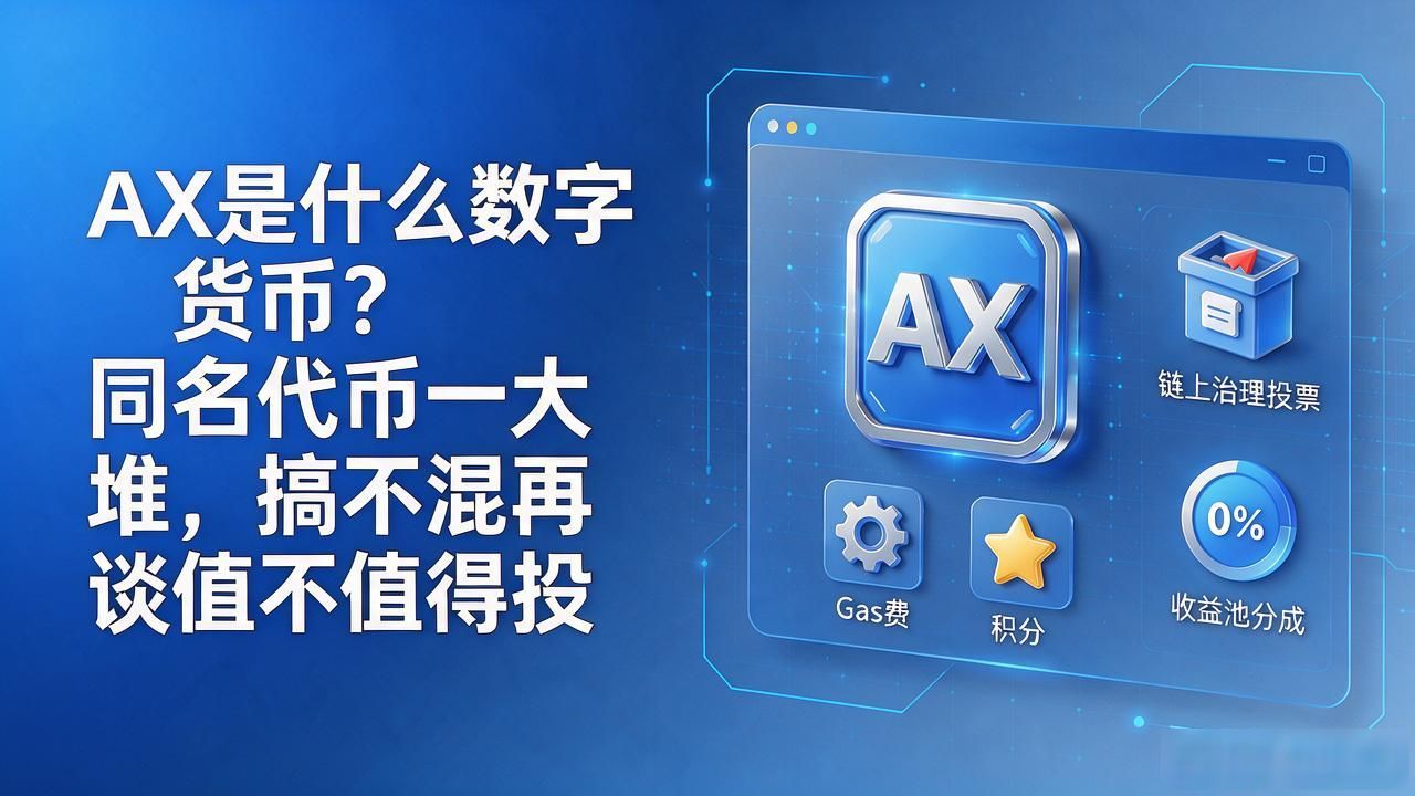 AX币圈含义_AX是什么数字货币_AX代币项目分析