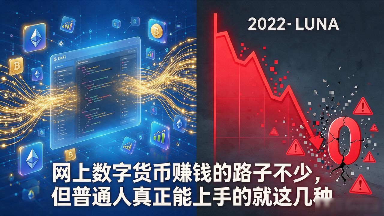 网络上数字货币赚钱_DeFi流动性挖矿风险_数字货币现货波段操作