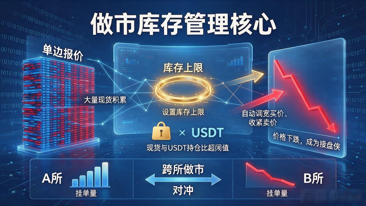 为数字货币做市_加密货币做市库存风险控制策略_数字货币做市商流动性管理技巧