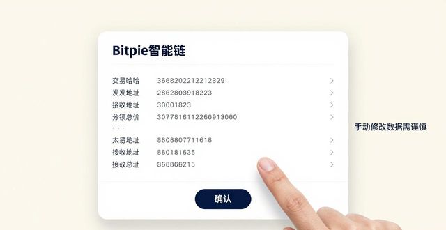 如何在Bitpie比特派钱包中输入交易数据？_如何在Bitpie比特派钱包中输入交易数据？_比特派钱包转账确认中