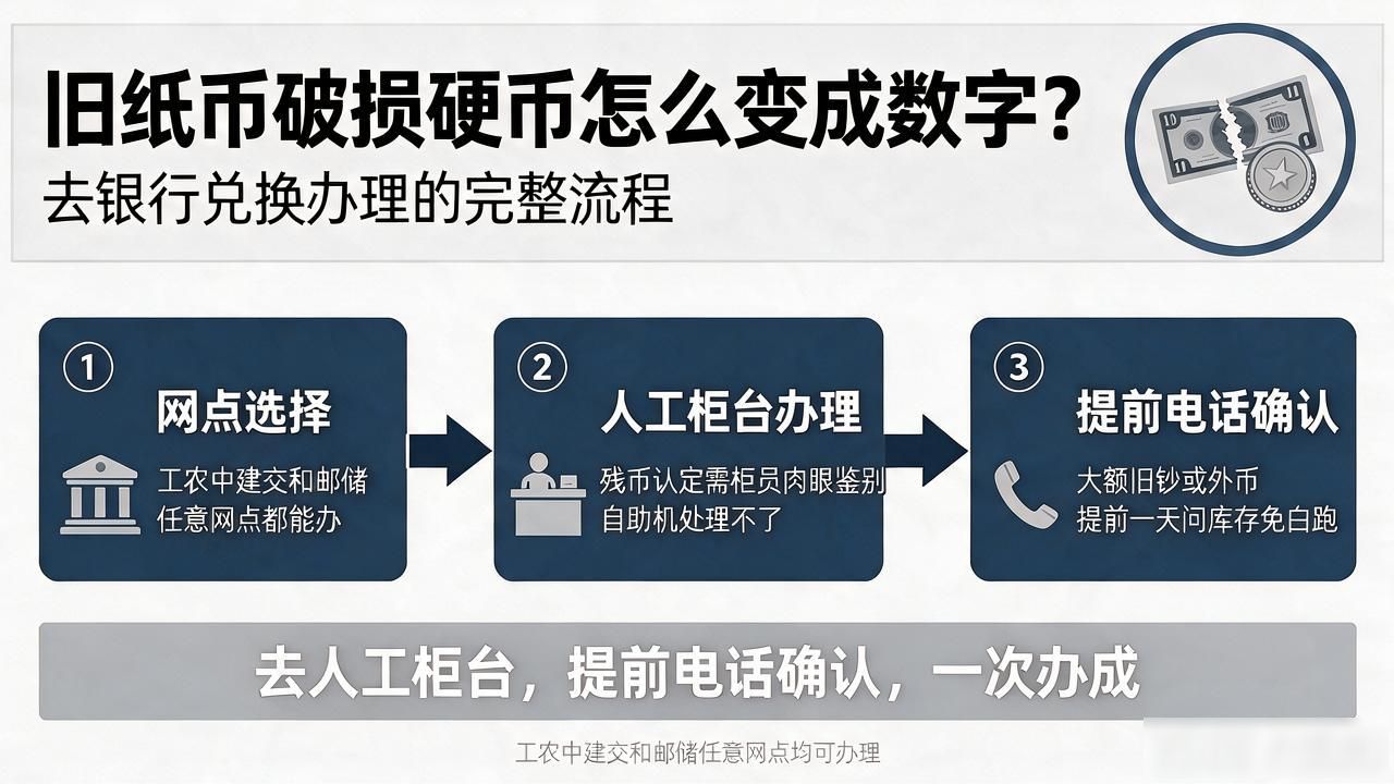 兑换旧版人民币_货币变数字怎么办理_银行残损币兑换流程