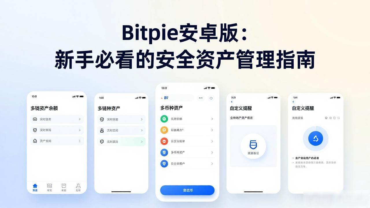 BitPie多链聚合功能提升效率_BitPie钱包加密货币安全管理_如何通过bitpie比特派安卓版科学管理你的数字资产?