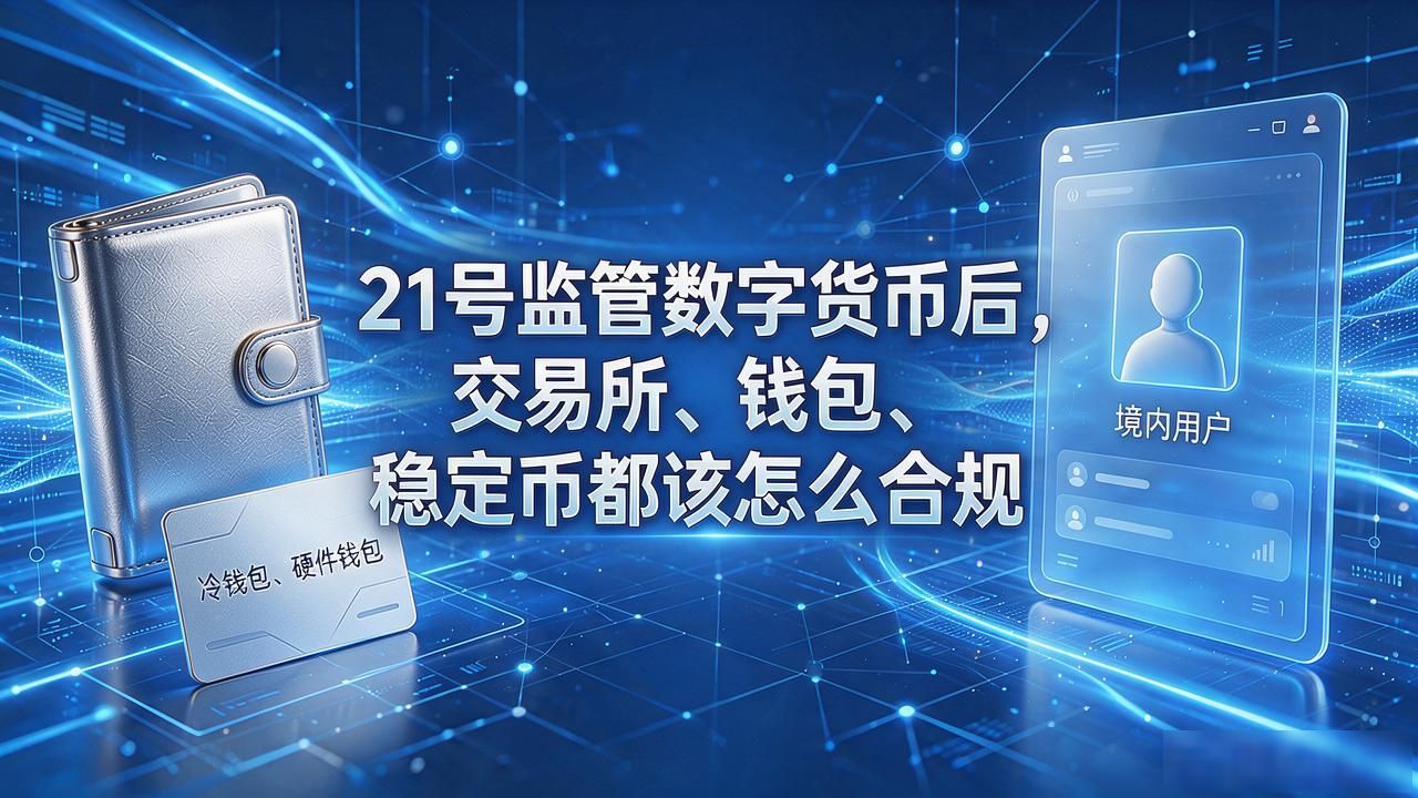21号监管数字货币_加密行业合规转型_数字货币监管政策