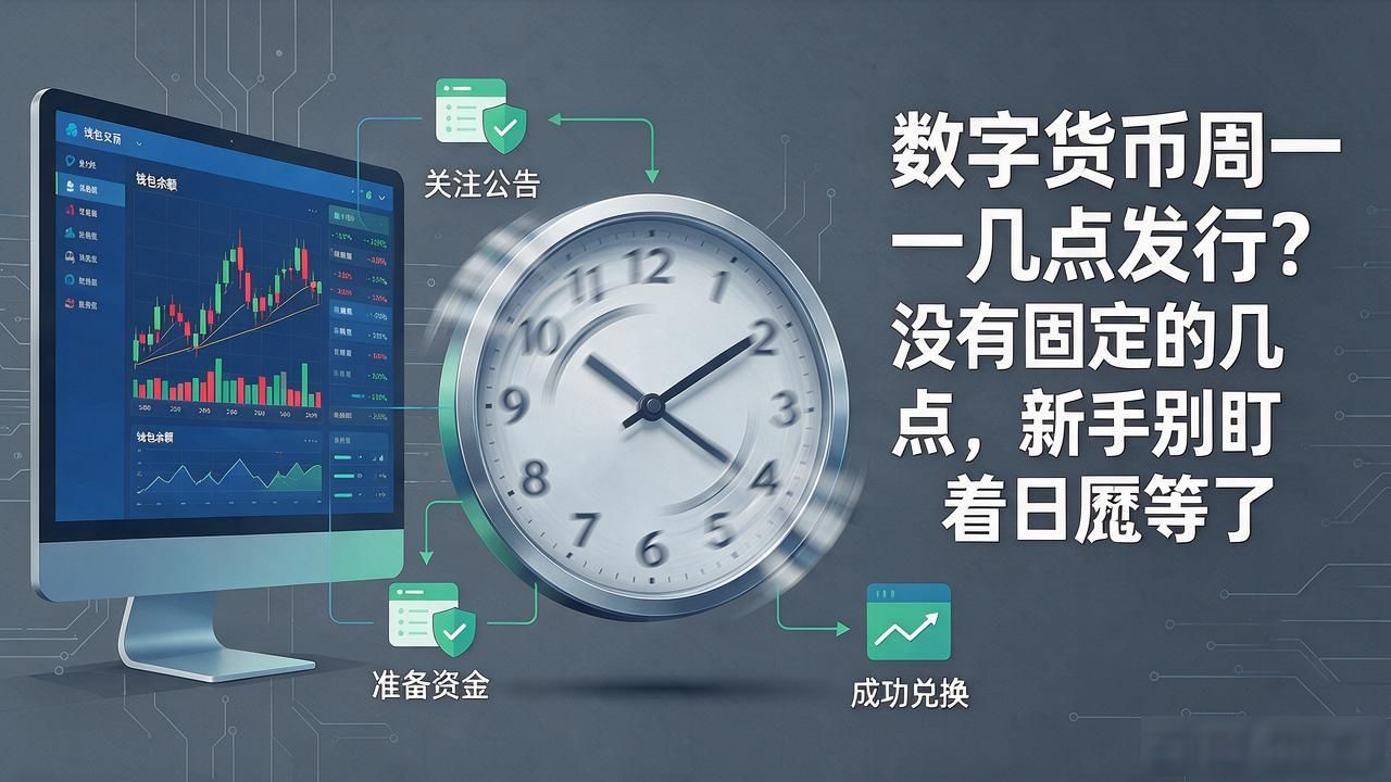 数字货币周一几点发行_数字货币周一几点发行真相_代币上链时间怎么查