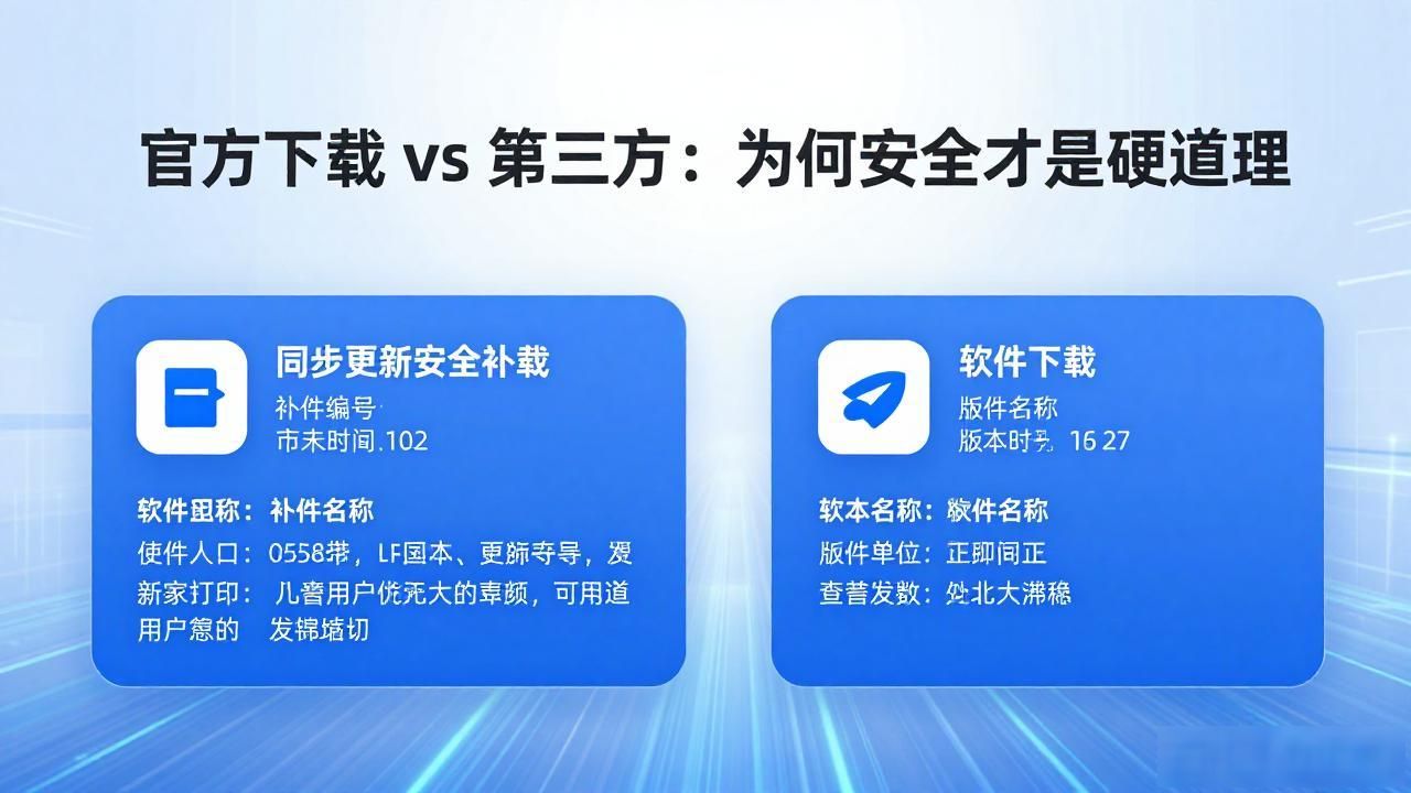 官方下载渠道_为什么选择官方下载地址而非第三方网站？_安全软件下载