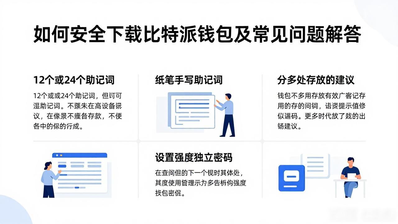 比特派钱包助记词保存方法_下载比特派钱包的正确方式与常见问题解答_比特派钱包安全下载路径