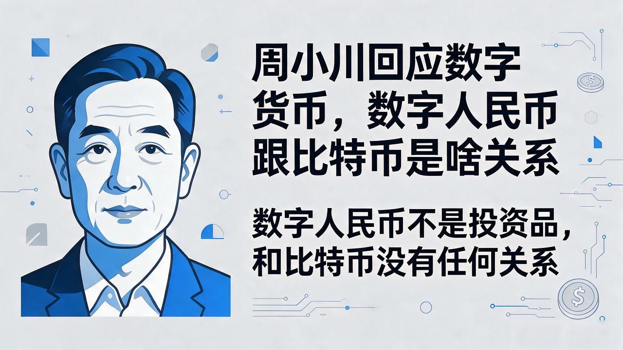 周小川谈数字人民币跨境支付_周小川回应数字货币_数字人民币与现金数字化区别