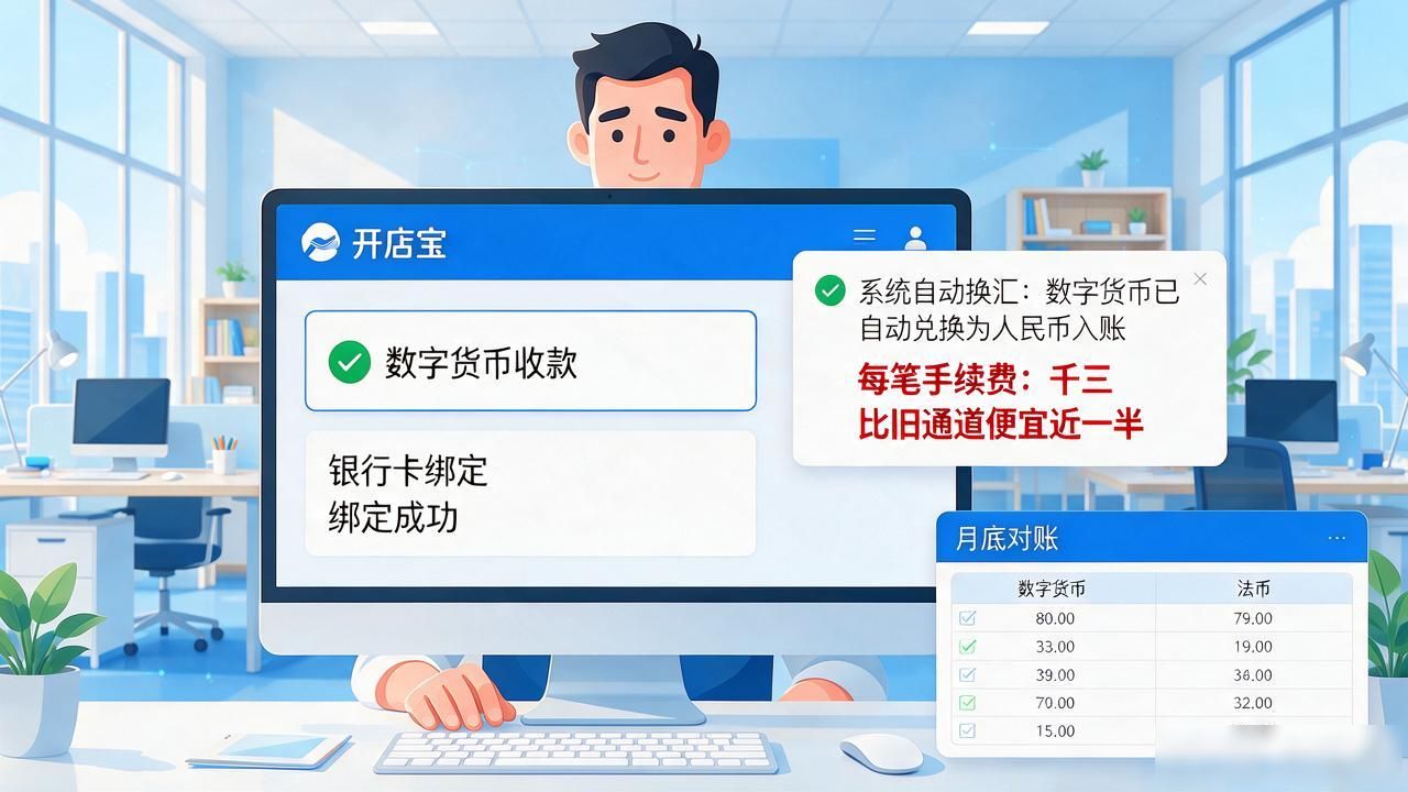 开店宝数字货币收款_开店宝数字货币_社区便利店数字货币支付