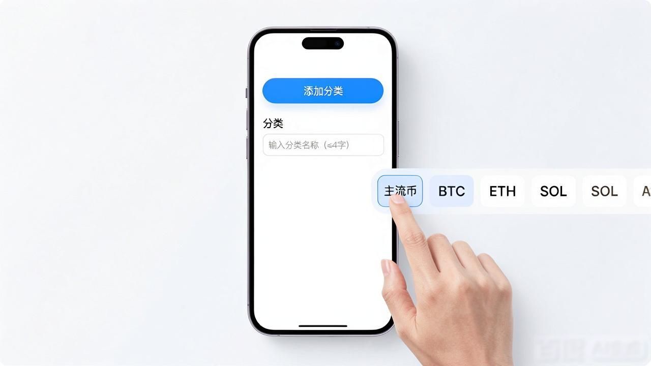 Bitpie钱包资产分类管理_如何在Bitpie钱包中创建资产分类（iOS用户）_Bitpie钱包如何整理代币分类