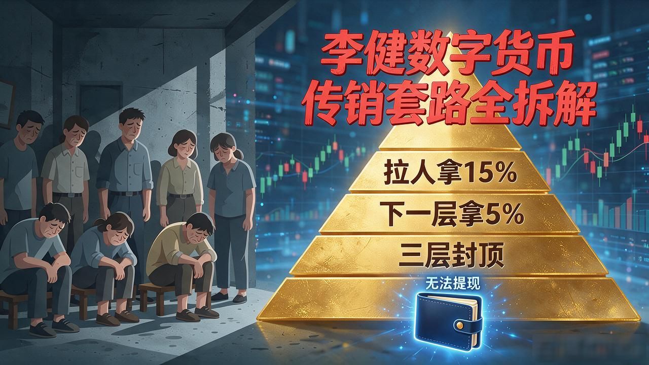 传销李健数字货币_传销数字货币_李健区块链骗局